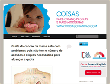 Tablet Screenshot of coisasparacriancas.com